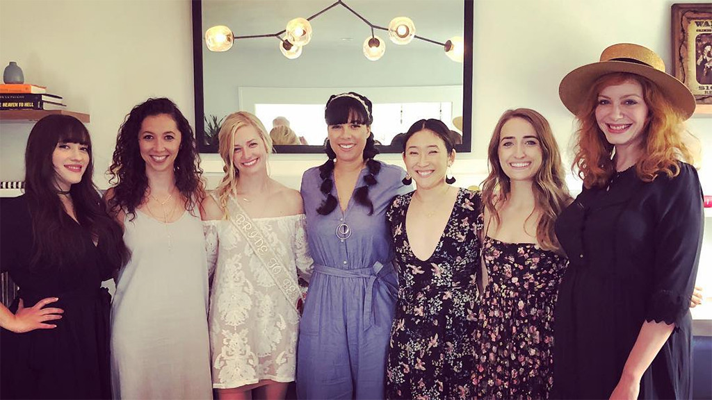 Beth Behrs, Bridal Shower, Kat Dennings Beth Behrs, Bridal Shower, Kat Dennings